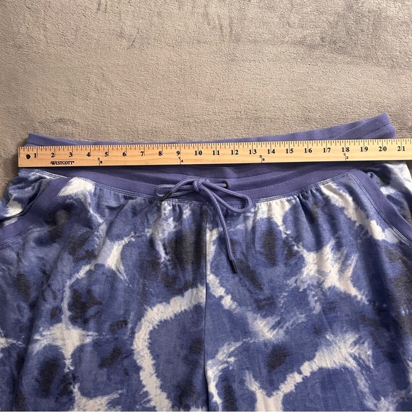 IDEOLOGY Activewear Jogger Pants Size 3X‎ Tie-Dye Radial Lavender New - Picture 9 of 10